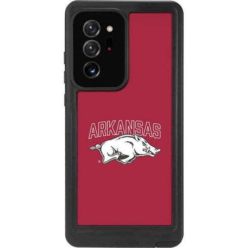 University of Arkansas-Fayetteville Razorbacks Logo Galaxy Note20 Ultra 5G Waterproof Case